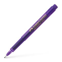 Liner, varf 0.8mm, violet, Faber-Castell Broadpen 1554