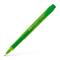 Liner, varf 0.8mm, verde, Faber-Castell Broadpen 1554