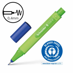 Liner, varf 0.4mm, albastru, Schneider Link-It