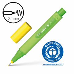 Liner, varf 0.4mm, galben, Schneider Link-It