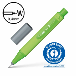 Liner, varf 0.4mm, gri-argintiu, Schneider Link-It