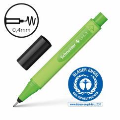 Liner, varf 0.4mm, negru, Schneider Link-It