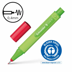 Liner, varf 0.4mm, rosu, Schneider Link-It