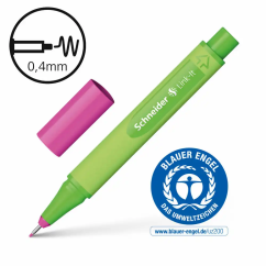 Liner, varf 0.4mm, roz, Schneider Link-It