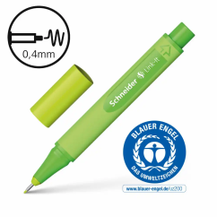 Liner, varf 0.4mm, verde-mar, Schneider Link-It