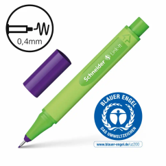 Liner, varf 0.4mm, violet, Schneider Link-It