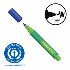 Liner, varf 1.0mm, albastru, Schneider Link-It