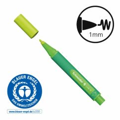 Liner, varf 1.0mm, verde-mar, Schneider Link-It