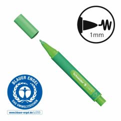 Liner, varf 1.0mm, vernil, Schneider Link-It
