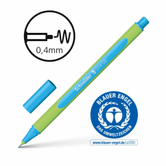 Liner, varf 0.4mm, bleu, Schneider Line-Up