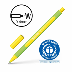 Liner, varf 0.4mm, galben, Schneider Line-Up