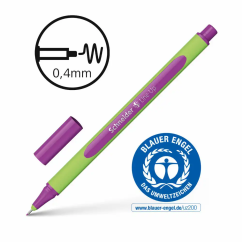 Liner, varf 0.4mm, mov, Schneider Line-Up