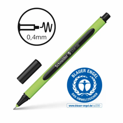 Liner, varf 0.4mm, negru, Schneider Line-Up
