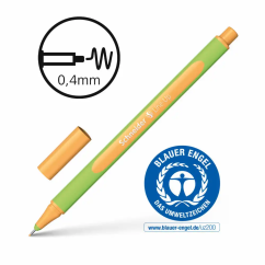 Liner, varf 0.4mm, portocaliu neon, Schneider Line-Up