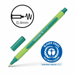 Liner, varf 0.4mm, turcoaz, Schneider Line-Up
