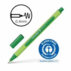 Liner, varf 0.4mm, verde, Schneider Line-Up