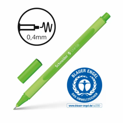 Liner, varf 0.4mm, verde neon, Schneider Line-Up