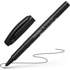 Liner, varf 0.4mm, negru, Schneider Topliner 967