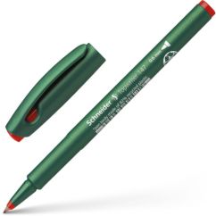 Liner, varf 0.6mm, rosu, Schneider Topwriter 147
