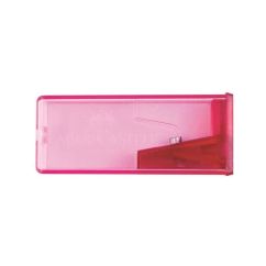 Ascutitoare simpla, cu container, fluorescenta, Faber-Castell