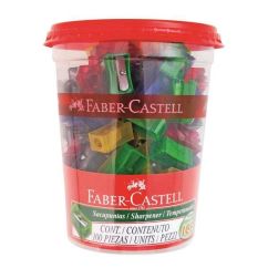 Ascutitoare simpla, plastic, Faber-Castell 100