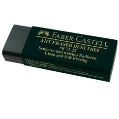 Radiera arta, verde, Faber-Castell 20 Free Dust