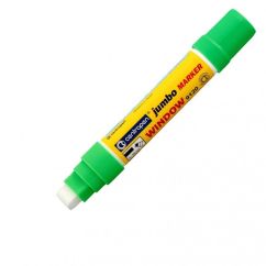 Marker cu creta lichida, varf rotund 2-15mm, verde, Centropen 9120 Jumbo