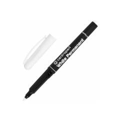 Marker permanent, varf rotund 1.2mm, alb, Centropen 2686