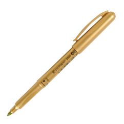Marker pentru desen, varf rotund 1.5-3.0mm, auriu, Centropen 2690