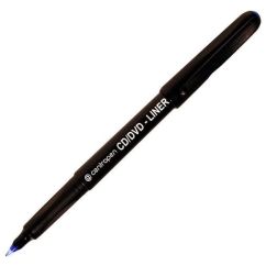Marker CD/DVD, varf rotund 0.6mm, albastru, Centropen 4616F