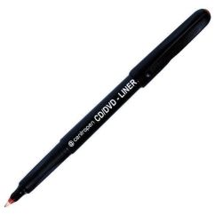 Marker CD/DVD, varf rotund 0.6mm, rosu, Centropen 4616F