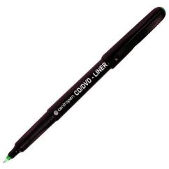 Marker CD/DVD, varf rotund 0.6mm, verde, Centropen 4616F