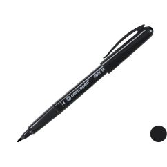 Marker CD/DVD, varf rotund 1.0mm, negru, Centropen 4606M