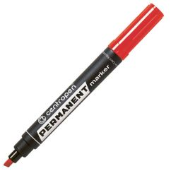Marker permanent, varf tesit 4.6mm, rosu, Centropen 8576