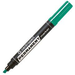 Marker permanent, varf tesit 4.6mm, verde, Centropen 8576