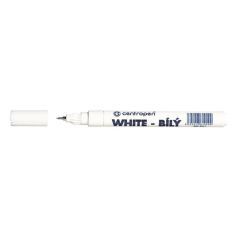 Marker cu vopsea, varf liner 0.7mm, alb, Centropen 9211