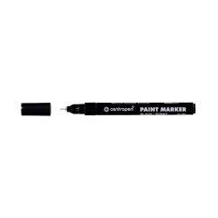 Marker cu vopsea, varf liner 0.7mm, negru, Centropen 9211