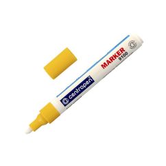 Marker cu vopsea, varf rotund 1-5mm, galben, Centropen 9100