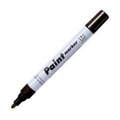 Marker cu vopsea, varf rotund 2.5mm, negru, Centropen 9210