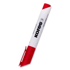 Marker whiteboard, varf rotund 3.0mm, rosu, Kores