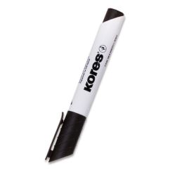 Marker whiteboard, varf rotund 3.0mm, negru, Kores