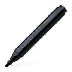 Marker permanent, varf tesit 4.0mm, negru, Faber-Castell 1505 Grip