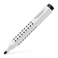 Marker whiteboard, varf rotund 4.0mm, negru, Faber-Castell 1583 Grip