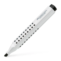 Marker whiteboard, varf tesit 2.2mm, negru, Faber-Castell Grip