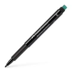 Marker permanent, varf rotund 1.0mm, negru, Faber-Castell Multimark