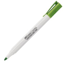 Marker whiteboard, varf rotund 1.0mm, vernil, Faber-Castell 1560 Slim