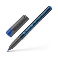 Marker permanent universal (OHP), varf rotund 0.4mm, albastru, Schneider Maxx 220 S