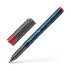 Marker permanent universal (OHP), varf rotund 0.4mm, rosu, Schneider Maxx 220 S