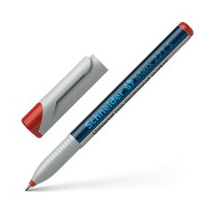 Marker non-permanent universal (OHP), varf rotund 0.4mm, rosu, Schneider Maxx 221 S