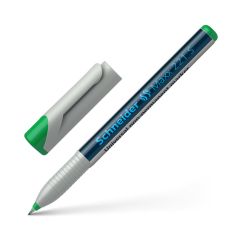Marker non-permanent universal (OHP), varf rotund 0.4mm, verde, Schneider Maxx 221 S